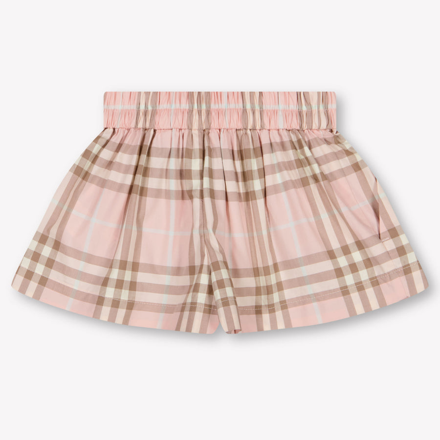 Burberry Marcy Baby Girls Shorts In Light Pink