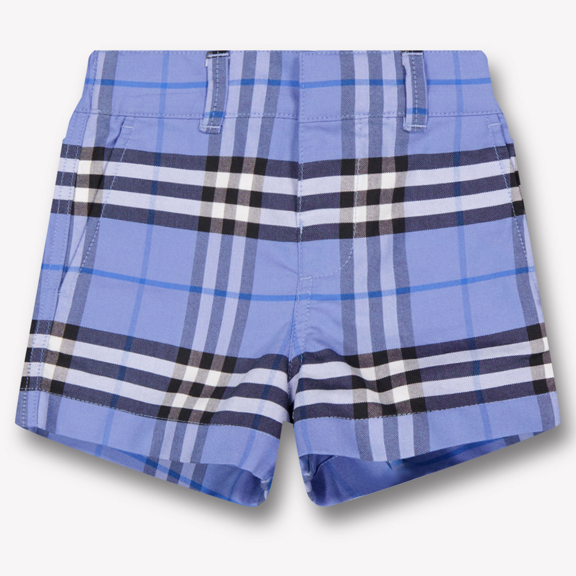 Burberry Oscar Baby Boys Shorts In Light Blue