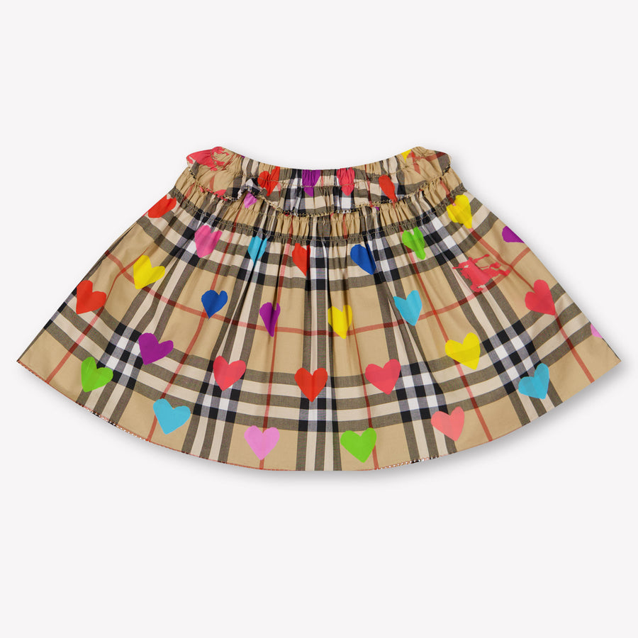 Burberry Ama Baby Girls Skirt In Beige