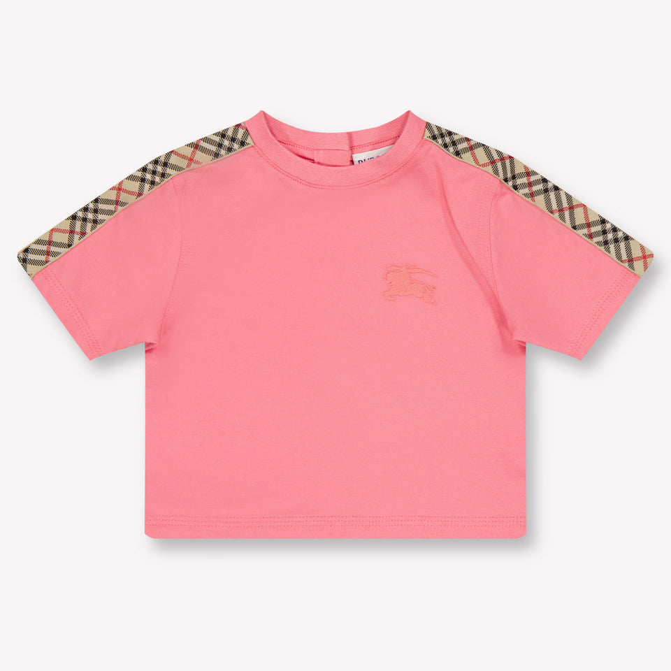 Burberry Cedar Baby Meisjes T-Shirt In Roze