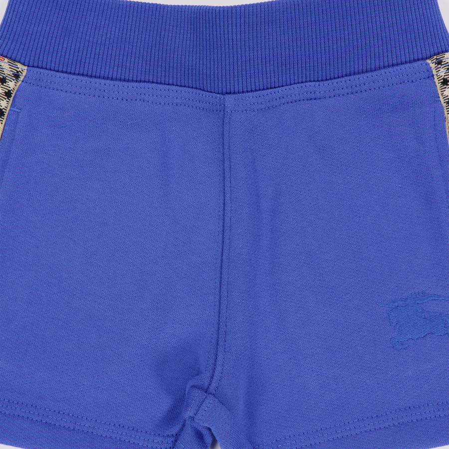 Burberry Benny Baby Boys Shorts In Cobalt Blue