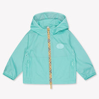 Burberry Novel Baby Boys Summer jacket In Mint