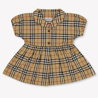 Burberry Bea Baby Meisjes Jurk In Beige