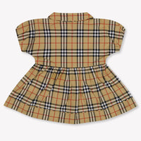 Burberry Bea Baby Meisjes Jurk In Beige
