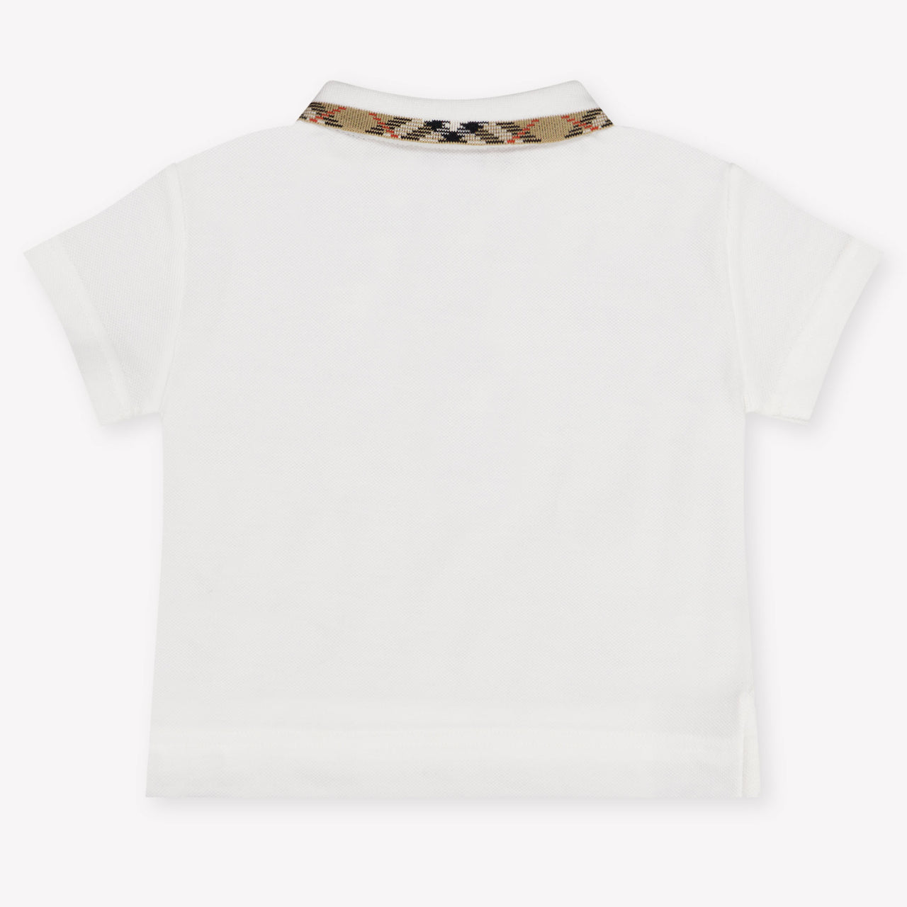 Burberry Johane Baby Jongens Polo In Wit