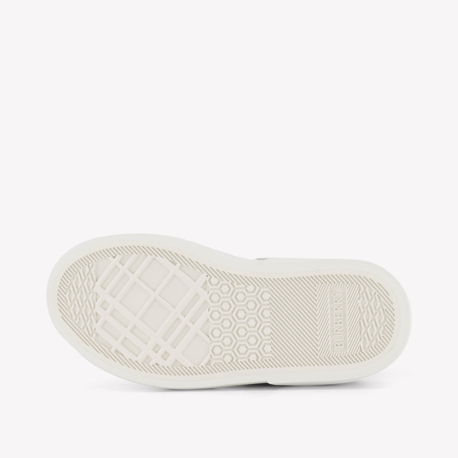 Burberry Noah Unisex Sneakers In Beige