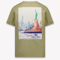Burberry Cedar Kinder Unisex T-Shirt In Licht Beige