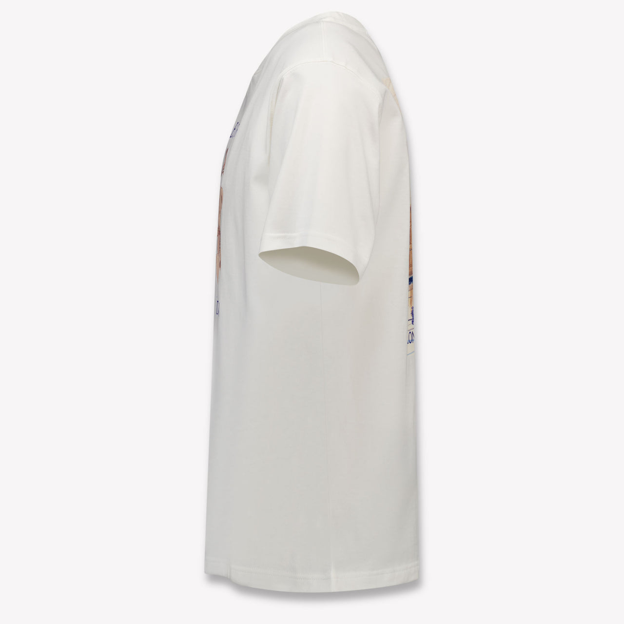 Burberry Cedar Kinder Unisex T-Shirt In Off White