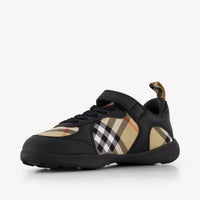 Burberry Matrix Unisex Sneakers In Black