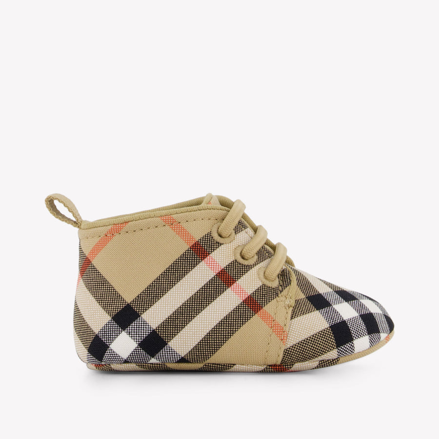 Burberry Corby Baby Unisex Shoes in Beige