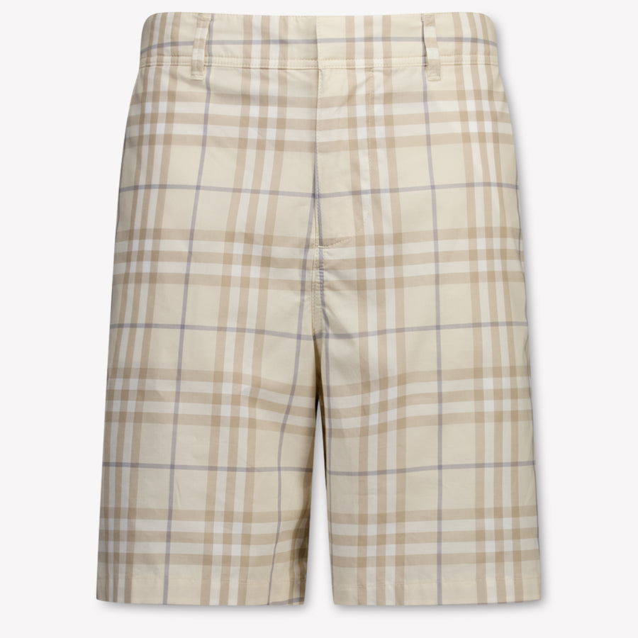 Burberry Oscar Kinder Jongens Shorts In Licht Beige