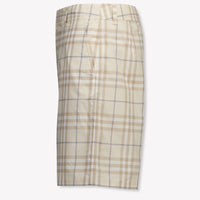 Burberry Oscar Kinder Jongens Shorts In Licht Beige