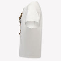 Burberry Roxy Bow Kinder Meisjes T-Shirt In Off White