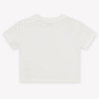 Burberry Cedar Baby Unisex T-Shirt In Off White