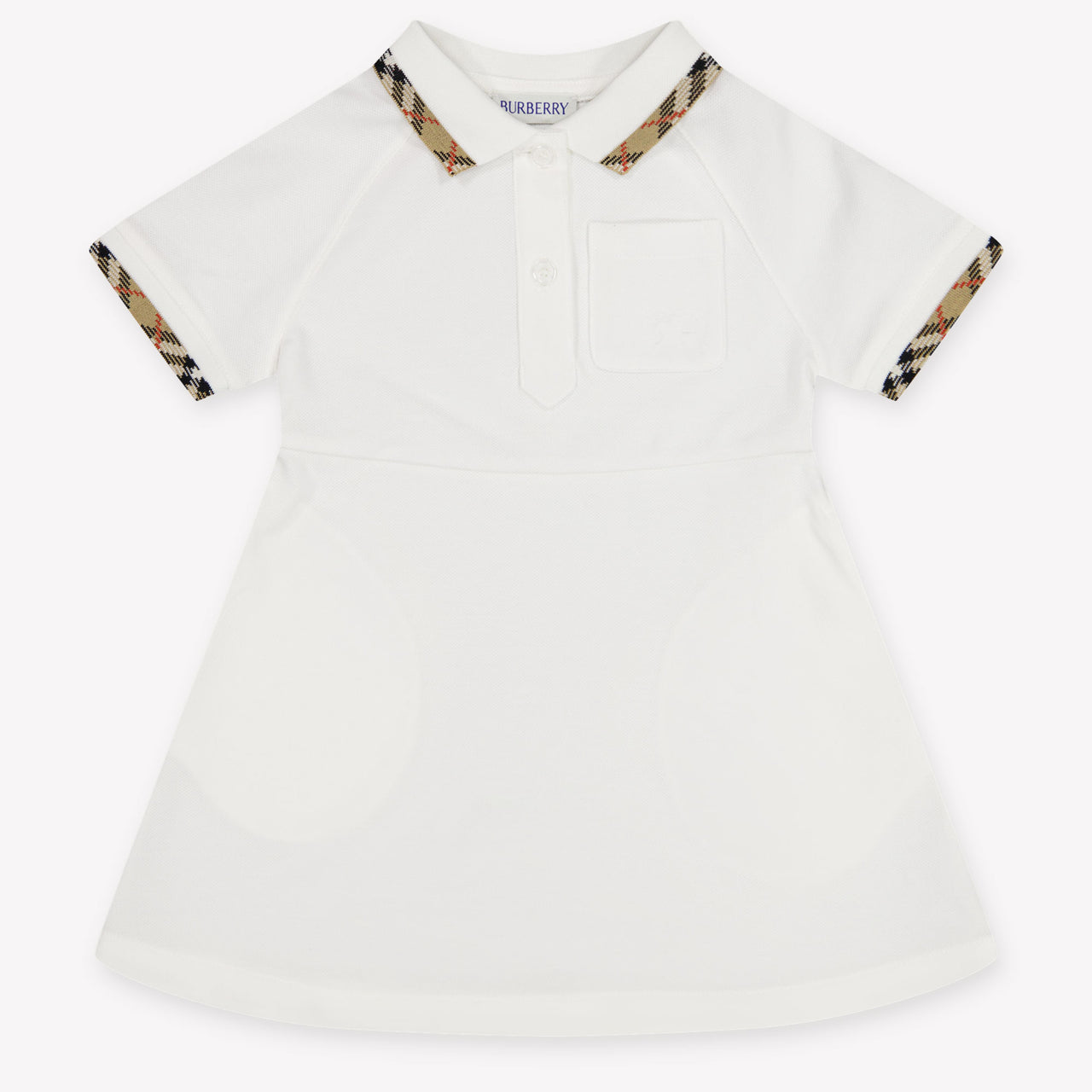Burberry Romola Baby Meisjes Jurk In Wit