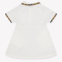 Burberry Romola Baby Meisjes Jurk In Wit
