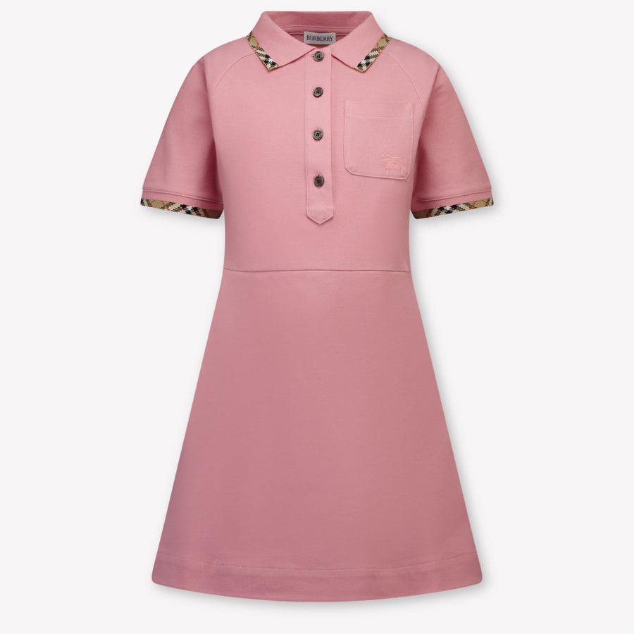 Burberry Romola Girls Dress in Pink