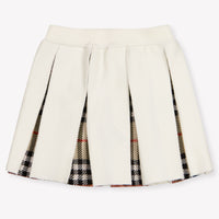 Burberry Theo Baby Meisjes Rokje In Off White