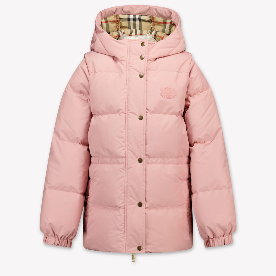 Burberry Penelope Kinder Meisjes Winterjas In Licht Roze