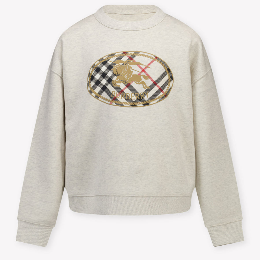 Burberry Isla Kinder Unisex Trui In Off White