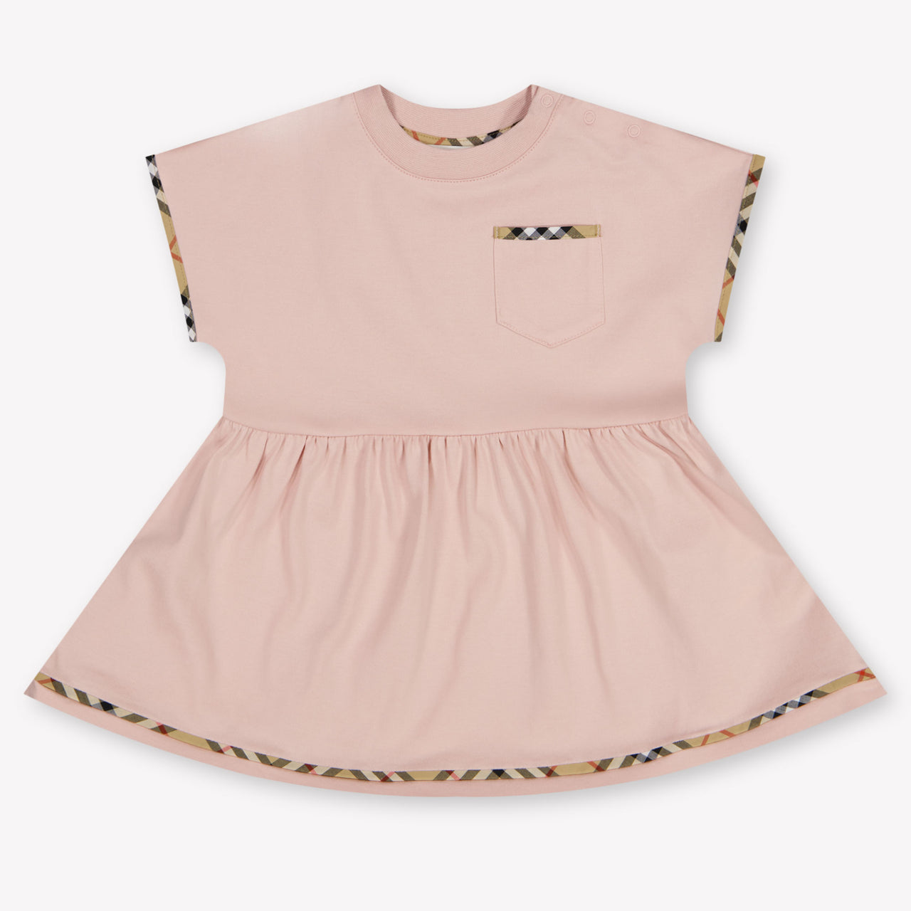 Burberry Lea Baby Meisjes Jurk In Licht Roze