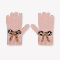 Burberry Bonnie Girls Gloves in Light Pink
