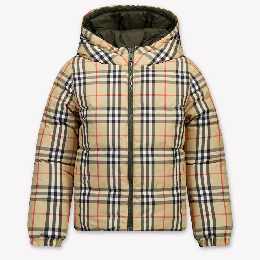 Burberry Jesse Kids Boys Winter coat In Dark Green