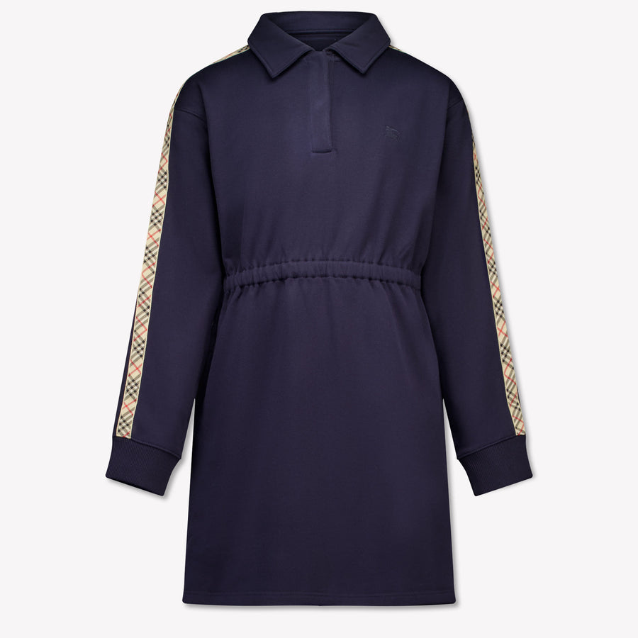 Burberry Alina Kinder Meisjes Jurk In Navy