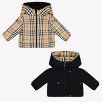 Burberry Jesse Baby Unisex Winterjas In Zwart