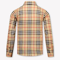 Burberry Owen Kinder Jongens Blouse In Beige