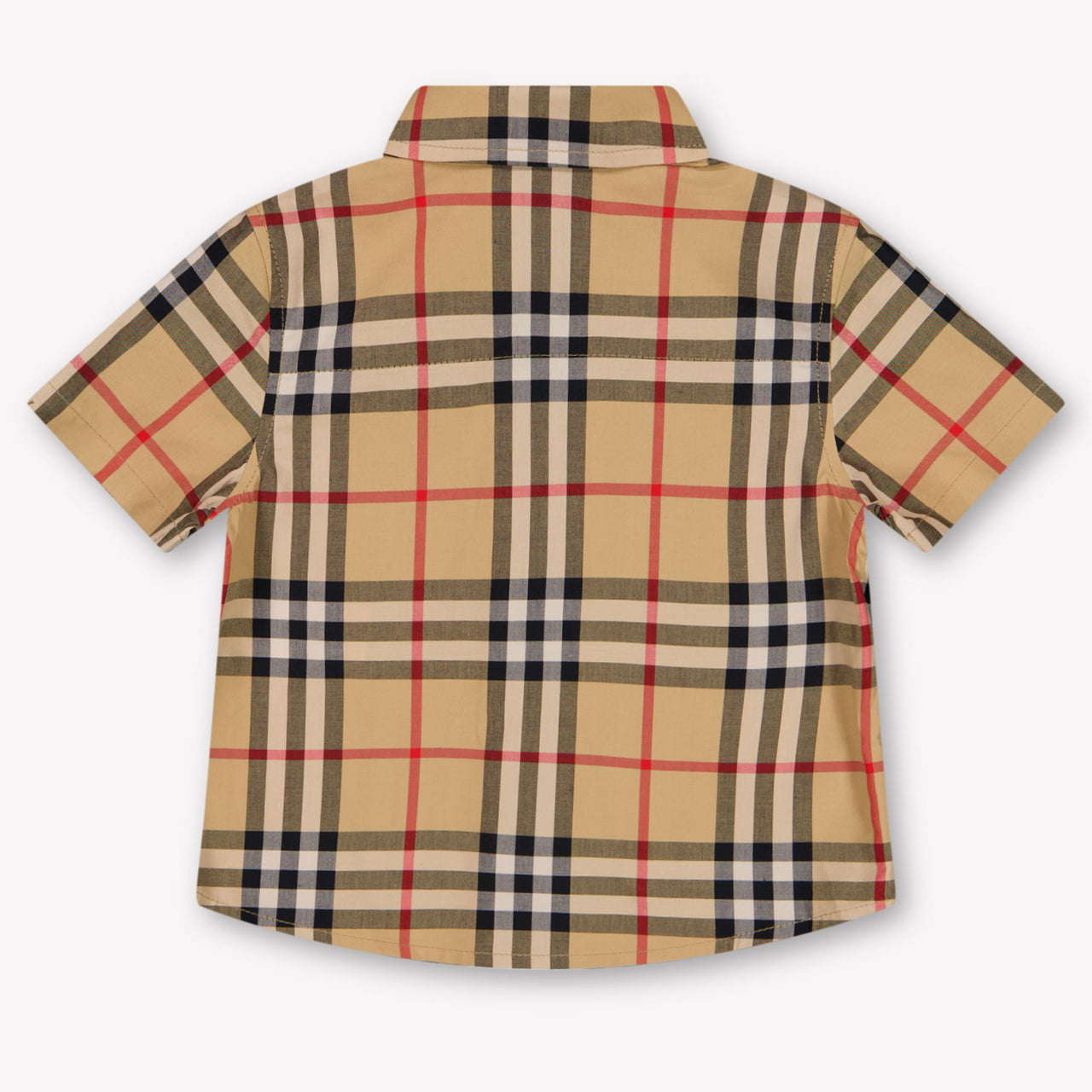 Burberry Owen Baby Boys Blouse In Beige
