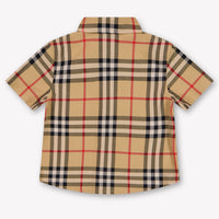 Burberry Owen Baby Boys Blouse In Beige