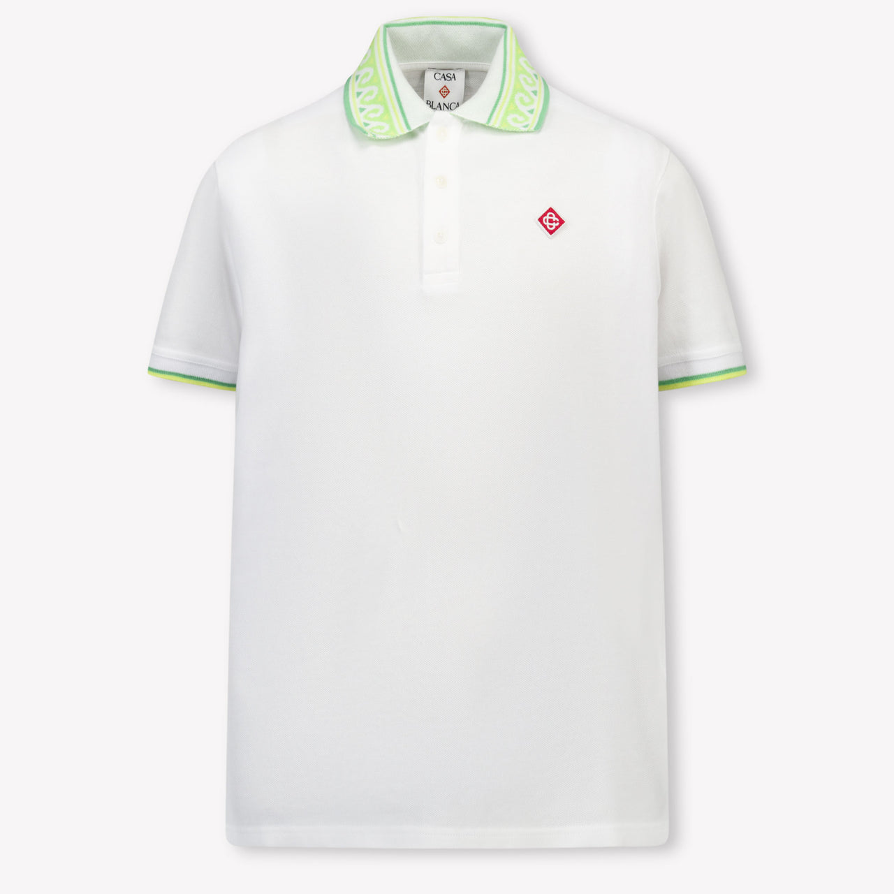 Casablanca Kinder Meisjes Polo In Wit