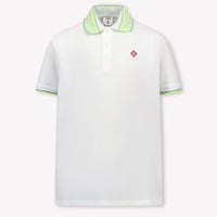 Casablanca Kinder Meisjes Polo In Wit