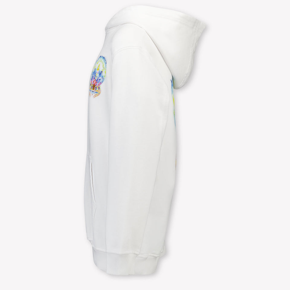 Casablanca Kinder Jongens Trui In Wit