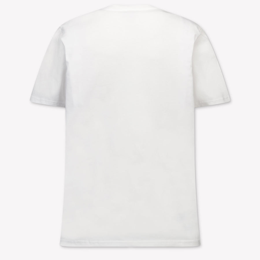 Casablanca Kinder Jongens T-Shirt In Wit