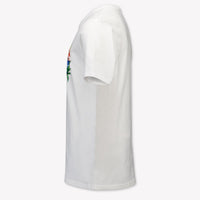 Casablanca Kinder Jongens T-Shirt In Wit