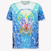 Casablanca Kinder Jongens T-Shirt In Turquoise