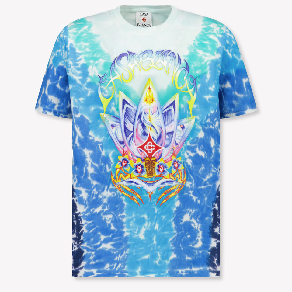 Casablanca Kinder Jongens T-Shirt In Turquoise