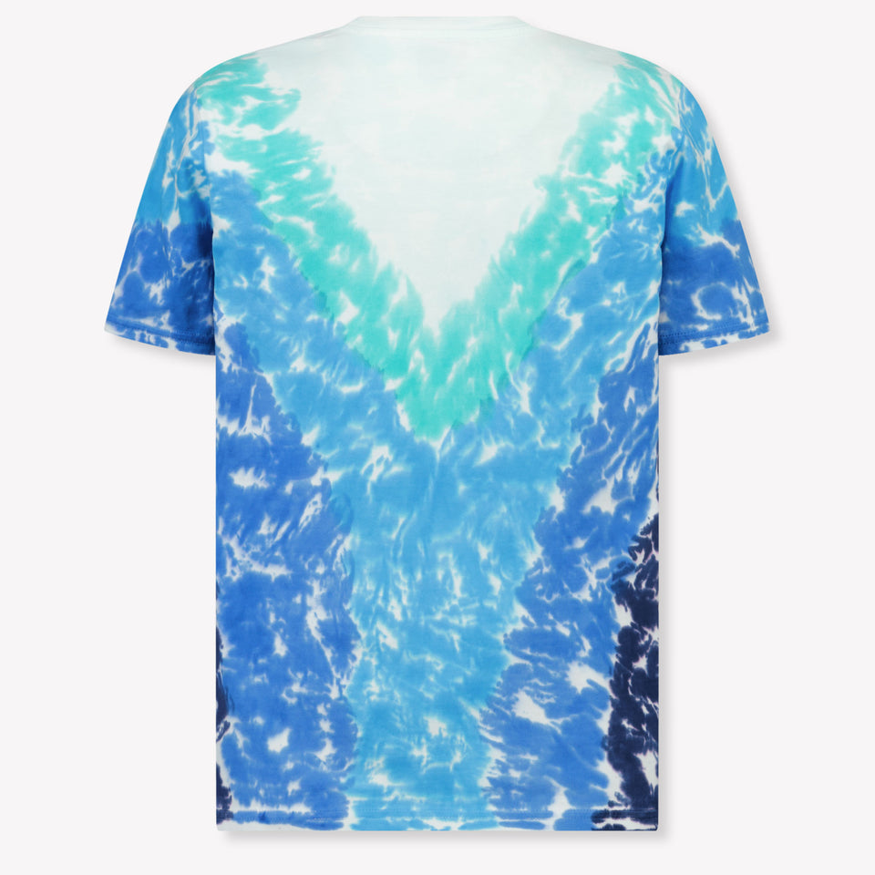 Casablanca Kinder Jongens T-Shirt In Turquoise