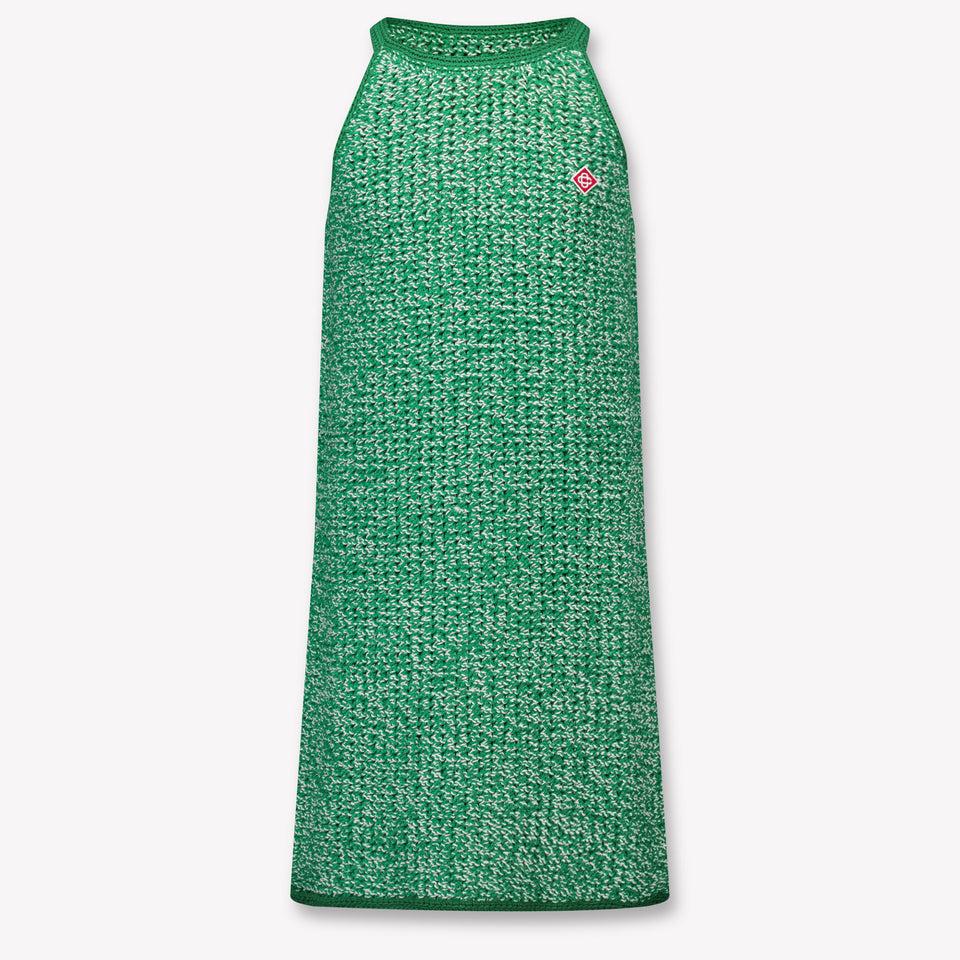 CASABLANCA Kids Girls Dress In Light Green