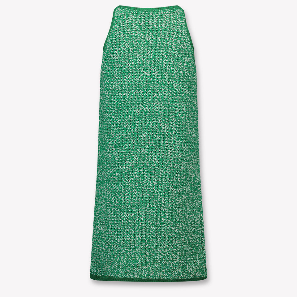 CASABLANCA Kids Girls Dress In Light Green