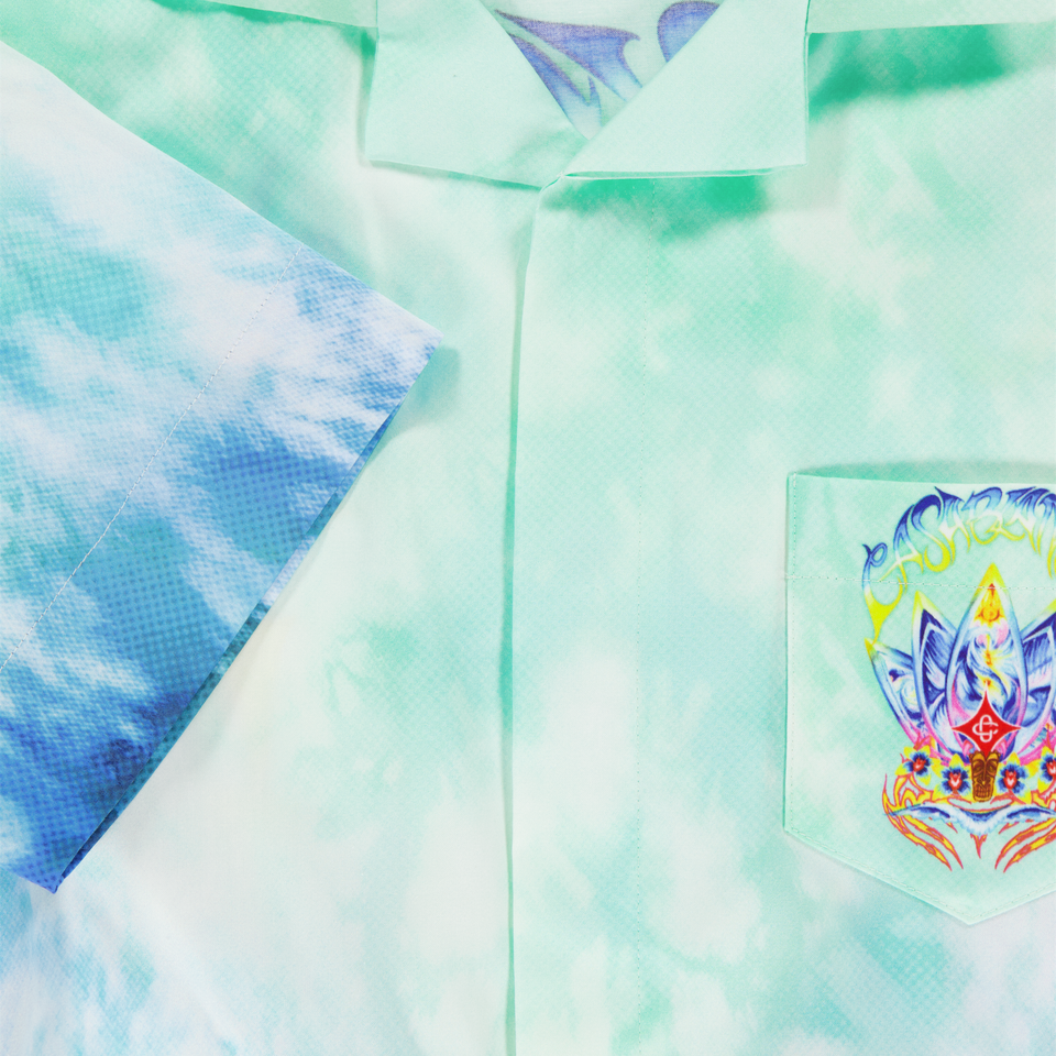 CASABLANCA Kids Boys Blouse In Mint