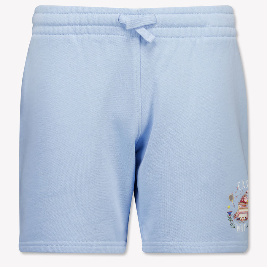 Casablanca Boys Short in Light Blue