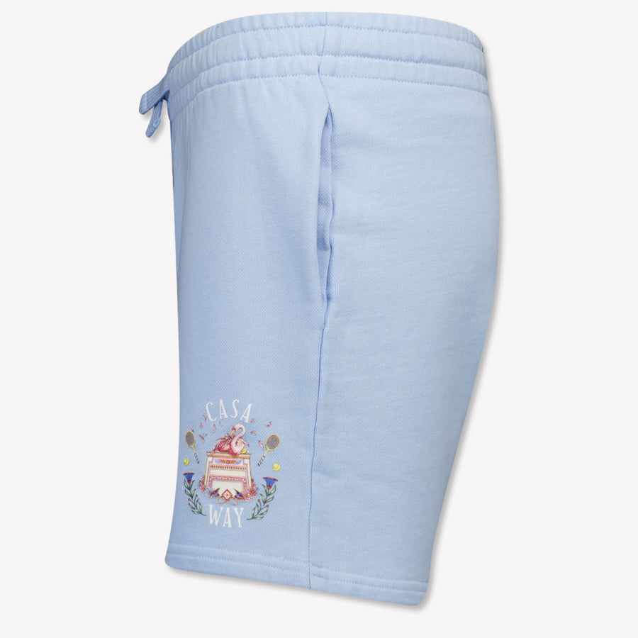 Casablanca Boys Short in Light Blue
