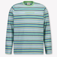 CASABLANCA Kids Unisex T-Shirt In Turquoise