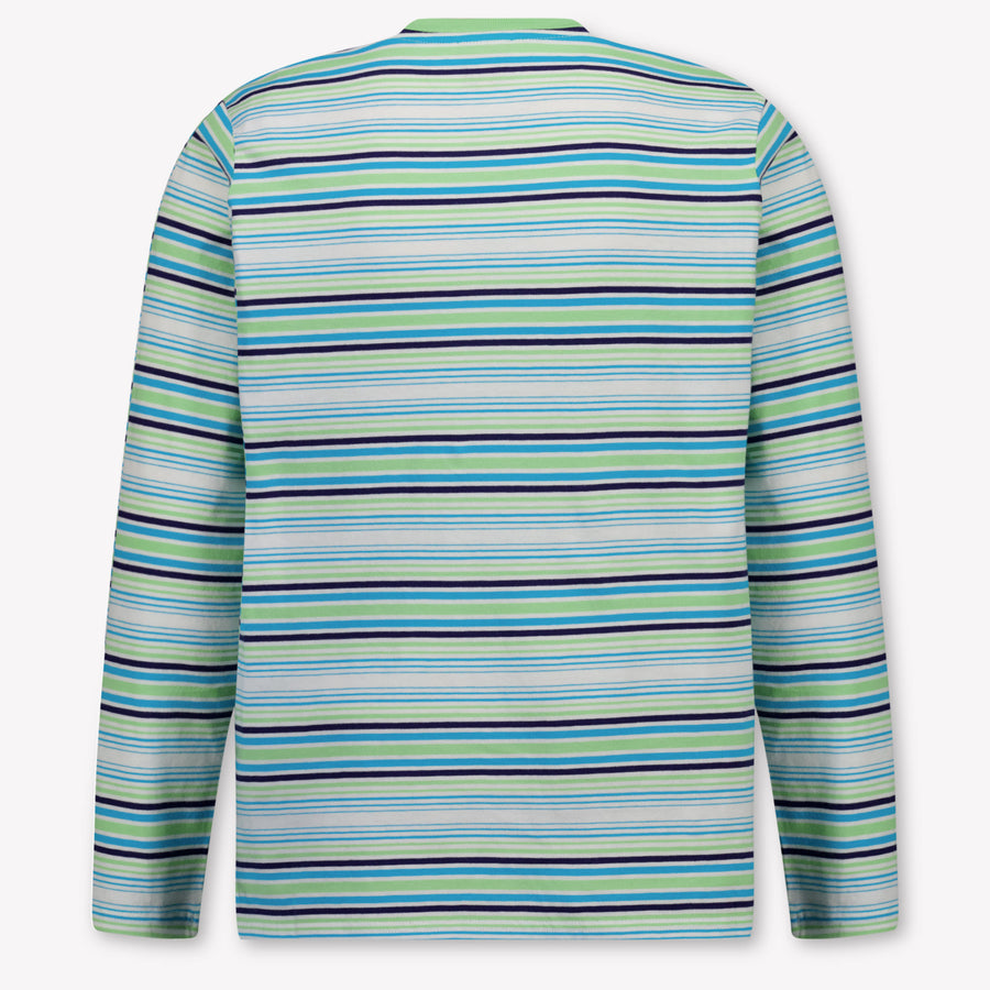 CASABLANCA Kids Unisex T-Shirt In Turquoise