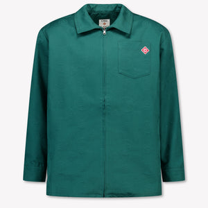 CASABLANCA Kids Boys Cardigan In Dark Green