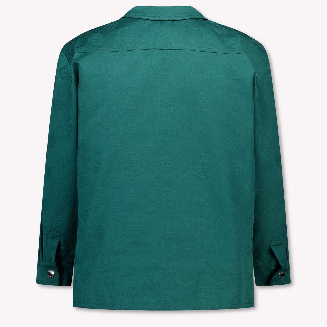 CASABLANCA Kids Boys Cardigan In Dark Green