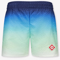 CASABLANCA Kids Boys Swimwear In Blue